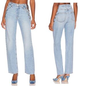 EB Denim Vintage Chain Boyfriend Jeans